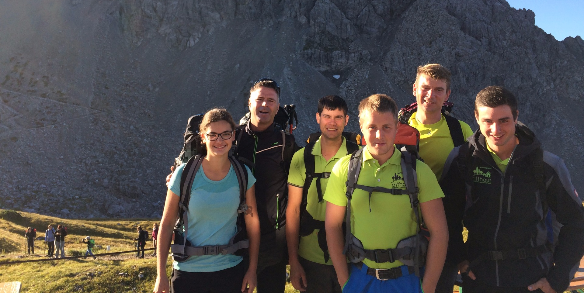 Betriebsausflug Mindelheimer Klettersteig 