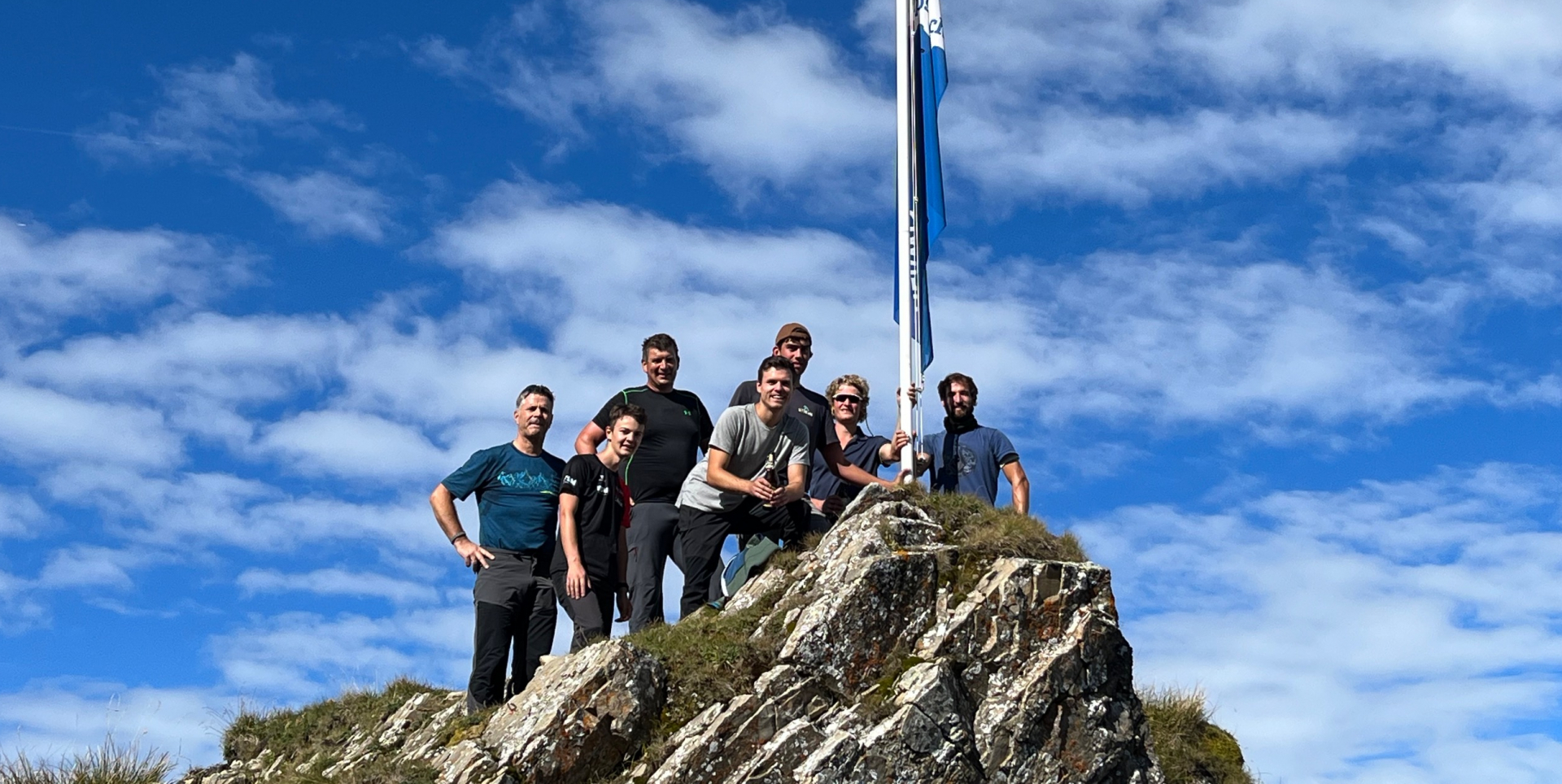 Team- Erlebnis pur- gemeinsame Säntistour